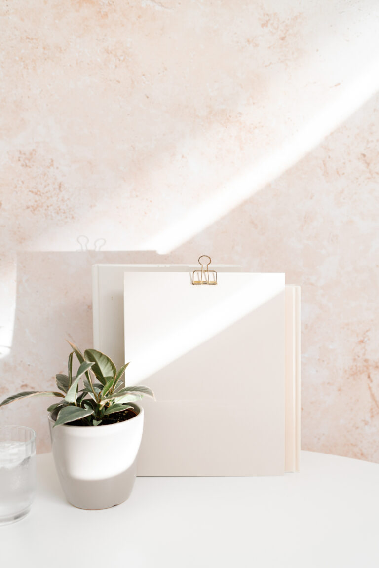 plant water and papers for personal growth