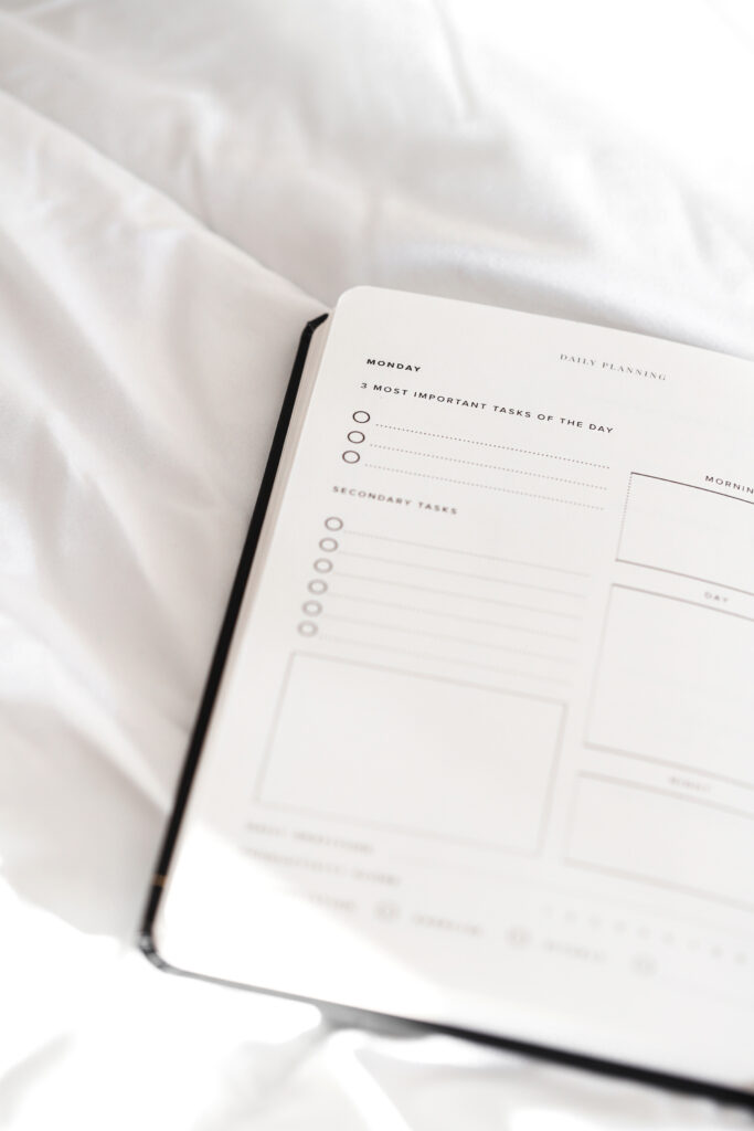 benefits of using a daily planner