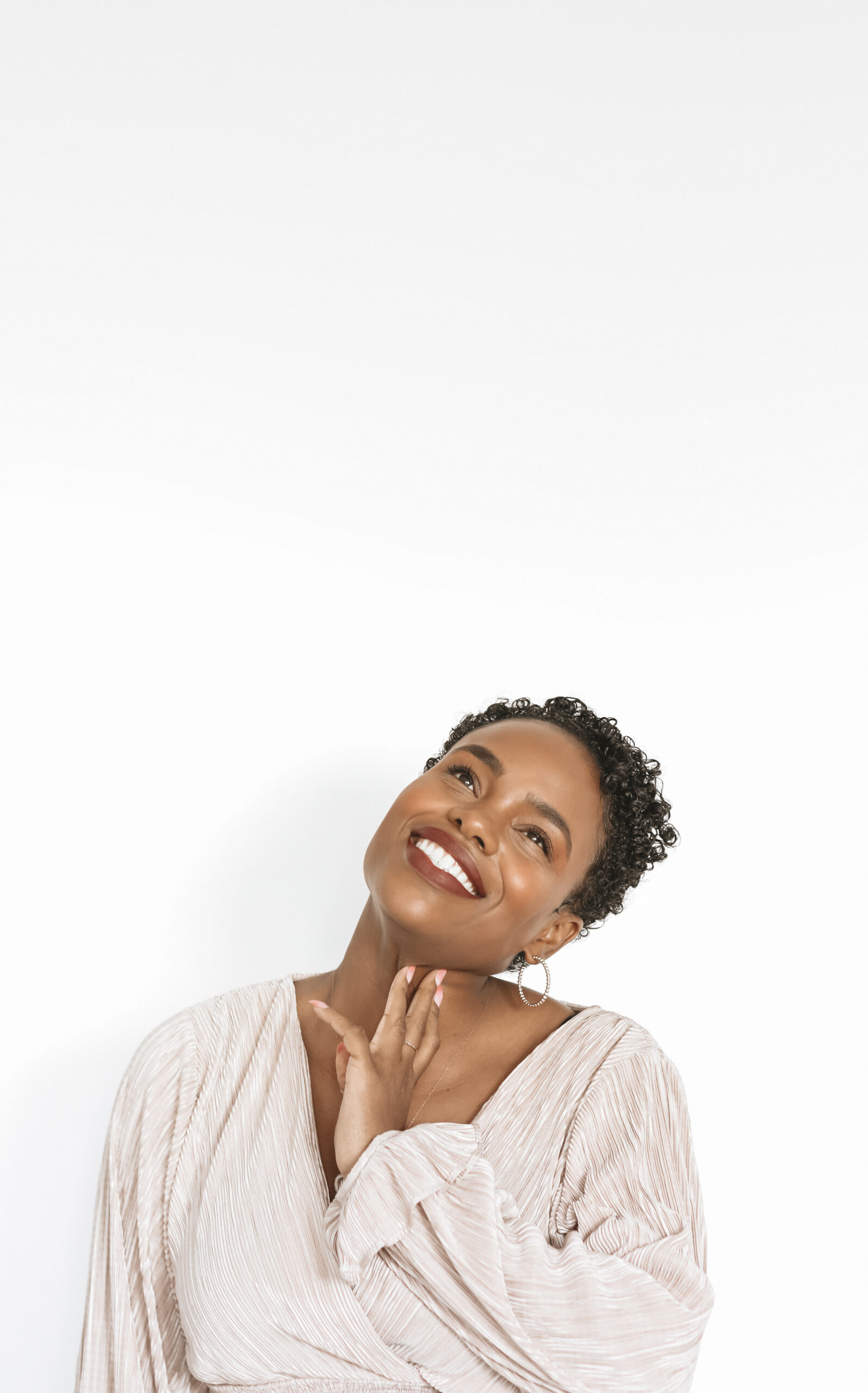 woman with an attitude of gratitude