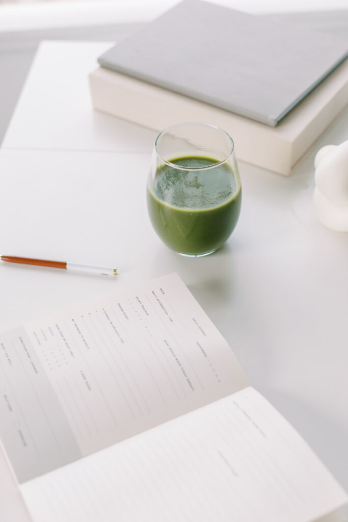 green juice, journal 