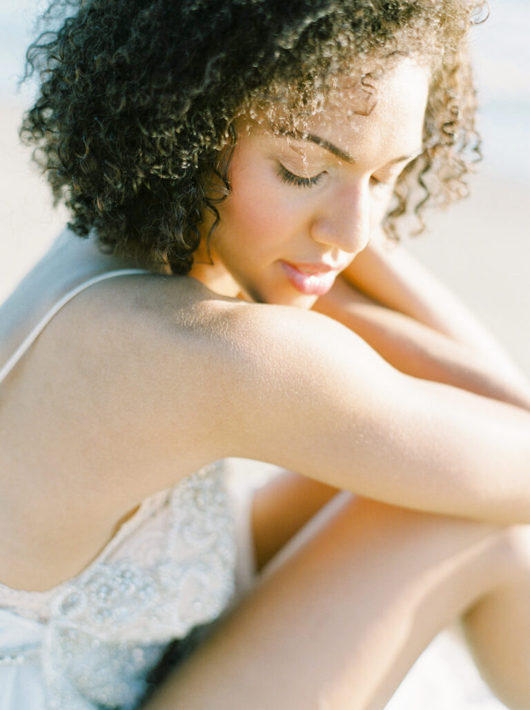 woman demonstrating taking care of yourself